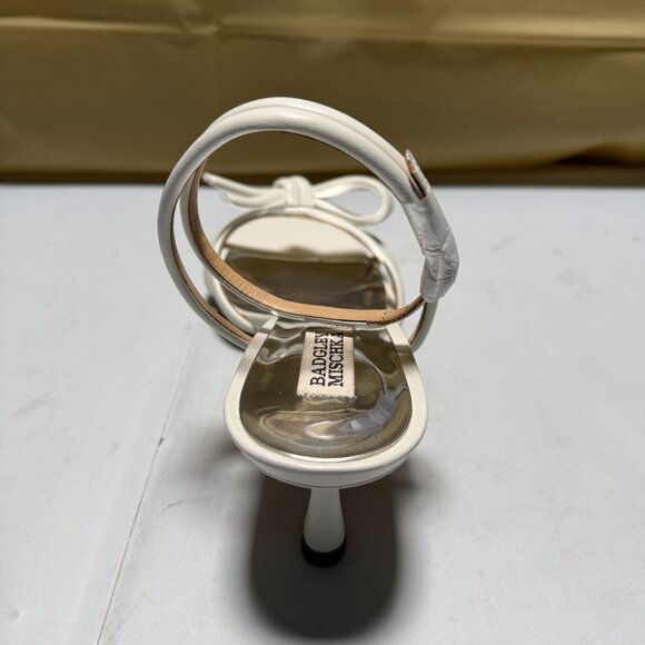 Badgley Mischka Women's Sandals White Size 8.5 NEW - Picture 2 of 8